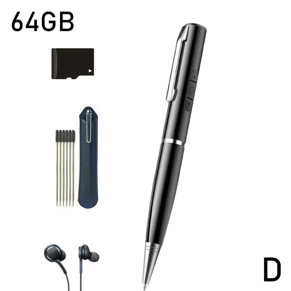Voice Controlled Digital Pen Recorder With 360° Sound Audio Recording For Meetings And Dictation Voice Recorder 1pcs V3t4