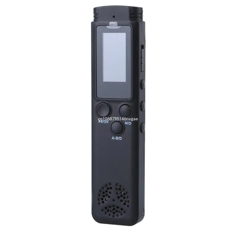64GB Digital Voice Activated Recorder Dictaphone Voice Recorder Noise Reduction New Dropship