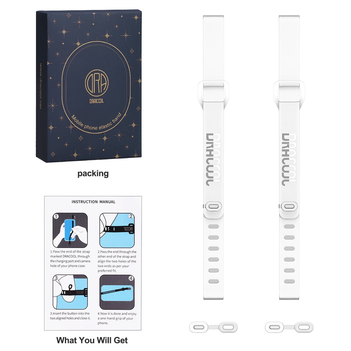 New 2pcs clear Wristband Hand Band Soft TPU silicone Grip Phone Hand Finger Ring Holder Strap Ropes For iPhone Xiaomi kickstand New 2pcs clear Wristband Hand Band Soft TPU silicone Grip Phone Hand Finger Ring Holder Strap Ropes For iPhone Xiaomi kickstand