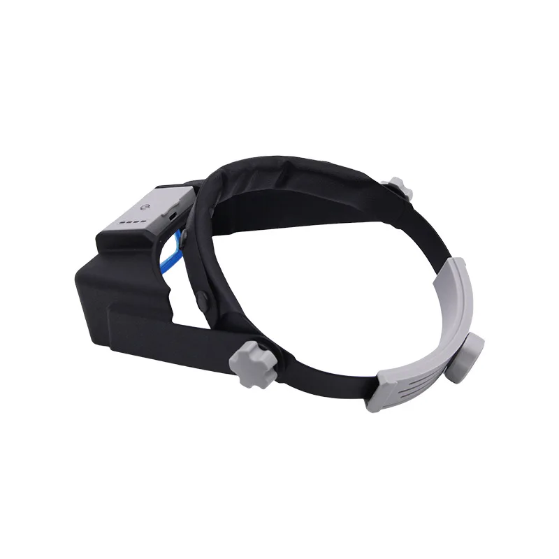 Magnifying Glasses Head Mounted Usb Charging with 4Led Lights for Battery Display, High-Definition Reading Gifts Magnifying Glasses Head Mounted Usb Charging with 4Led Lights for Battery Display, High-Definition Reading Gifts