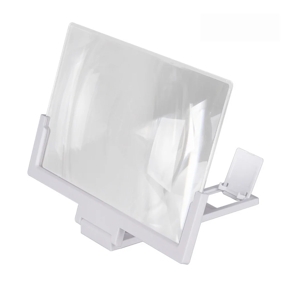 Portable Big Screen Phone Magnifier, HD Screen Expander Foldable Phone Stand with Movie Screen Amplifier for Travel,Elderly
