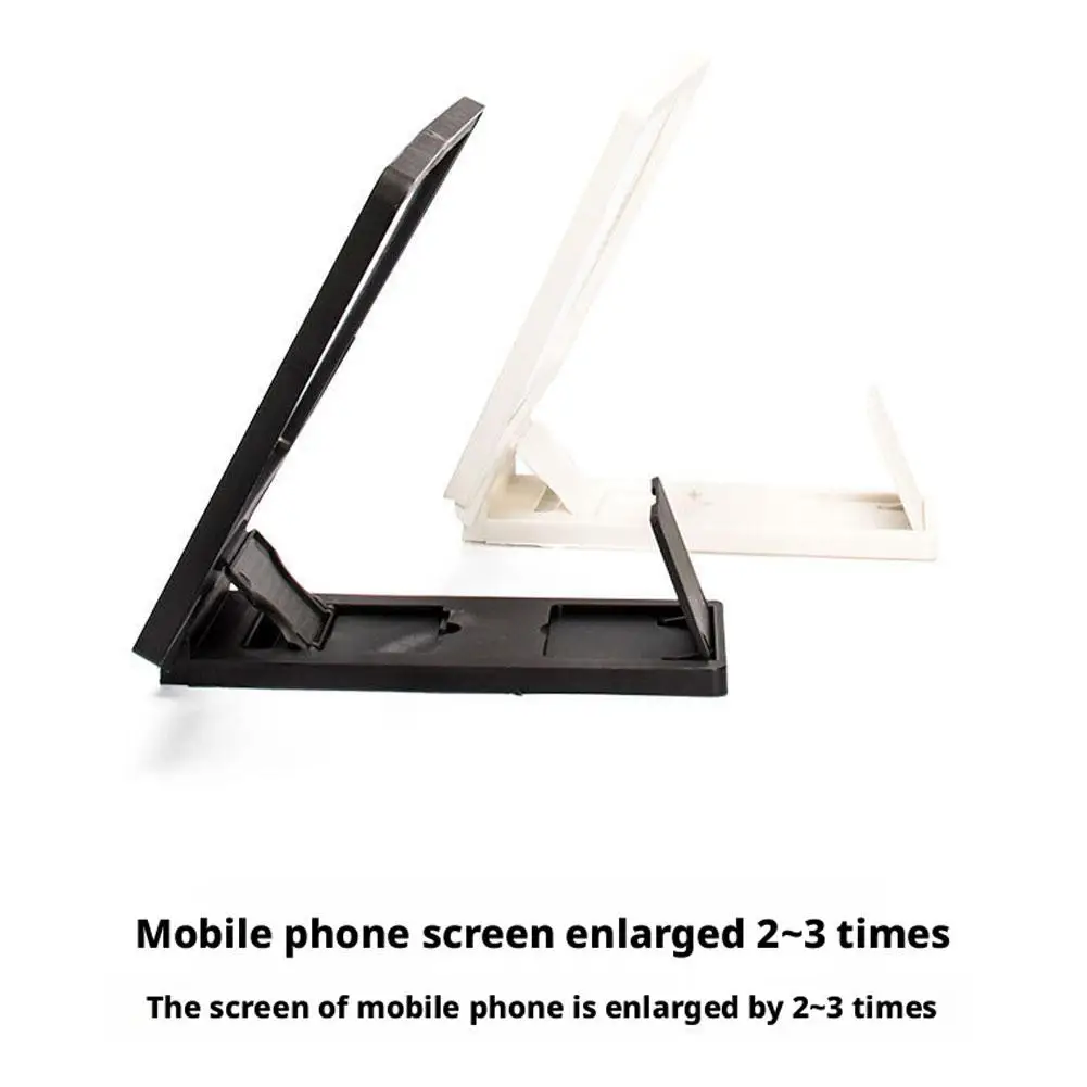 Screen Magnifier HD Screen Magnifying Glass Eye Protection Lightweight Portable Screen Enlarge Magnifier Phone Holder