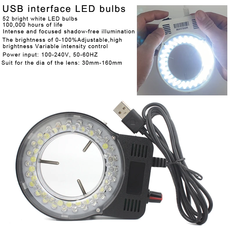 SONY 48MP 4K 1080P HDMI USB Digital Video Monocular Microscope Camera 130 Zoom C-Mount Lens For Phone PCB Soldering Repair Tools SONY 48MP 4K 1080P HDMI USB Digital Video Monocular Microscope Camera 130 Zoom C-Mount Lens For Phone PCB Soldering Repair Tools