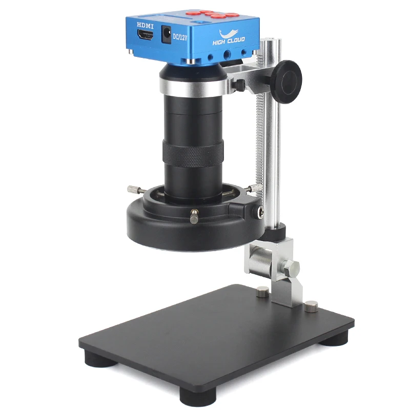 SONY 48MP 4K 1080P HDMI USB Digital Video Monocular Microscope Camera 130 Zoom C-Mount Lens For Phone PCB Soldering Repair Tools SONY 48MP 4K 1080P HDMI USB Digital Video Monocular Microscope Camera 130 Zoom C-Mount Lens For Phone PCB Soldering Repair Tools