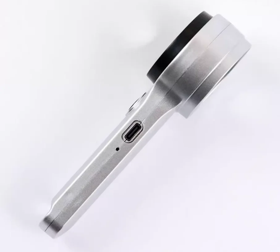 60X HD Magnifying Glass with UV Purple Light LED - Rechargeable for Jewelry, Antiques Reading, Electronics Repair for Seniors