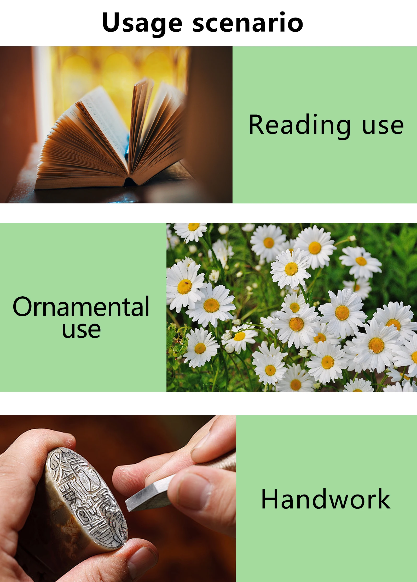 5X Hands-Free Magnifying Glass with Light, Full Page Magnifier with 100 LED Cold and Warm Light 3 Modes for Seniors Low Vision