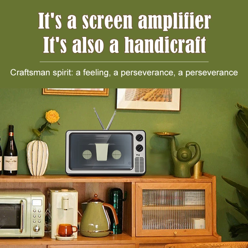 12 Inch Phone Screen Magnifier Enlarged Expand Stand Phone Holder HD Video Amplifier Eyes Protection Retro TV Box For Iphone 12 Inch Phone Screen Magnifier Enlarged Expand Stand Phone Holder HD Video Amplifier Eyes Protection Retro TV Box For Iphone
