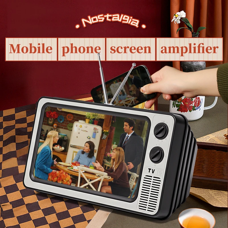 12 Inch Phone Screen Magnifier Enlarged Expand Stand Phone Holder HD Video Amplifier Eyes Protection Retro TV Box For Iphone 12 Inch Phone Screen Magnifier Enlarged Expand Stand Phone Holder HD Video Amplifier Eyes Protection Retro TV Box For Iphone