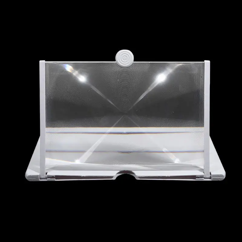 3D Mobile Screen Enlarger Universal Phone Video Amplifier Holder Red Phone Screen Magnifier Acrylic Mobile Screen Amplifier