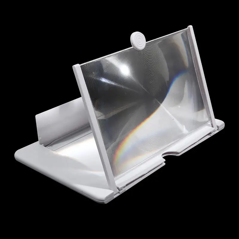 3D Mobile Screen Enlarger Universal Phone Video Amplifier Holder Red Phone Screen Magnifier Acrylic Mobile Screen Amplifier