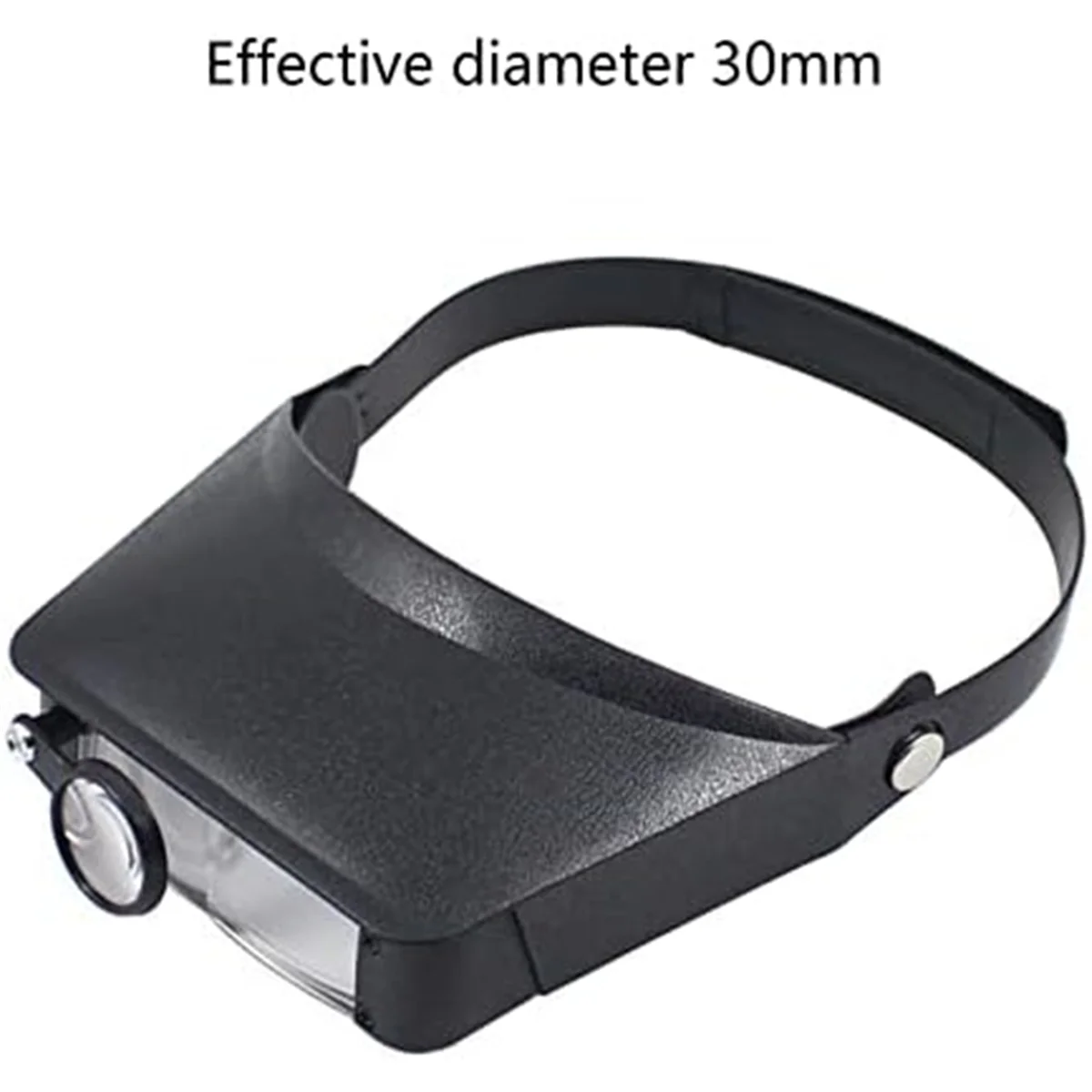 2025+Slimline Headband Magnifier with 3 Lenses, Assisted Repair of Head-Mounted Reading Magnifying Glass 1.5X/3X/9.5X/11X