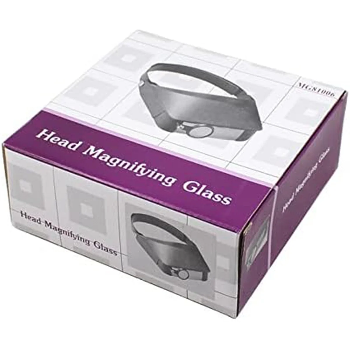 2025+Slimline Headband Magnifier with 3 Lenses, Assisted Repair of Head-Mounted Reading Magnifying Glass 1.5X/3X/9.5X/11X