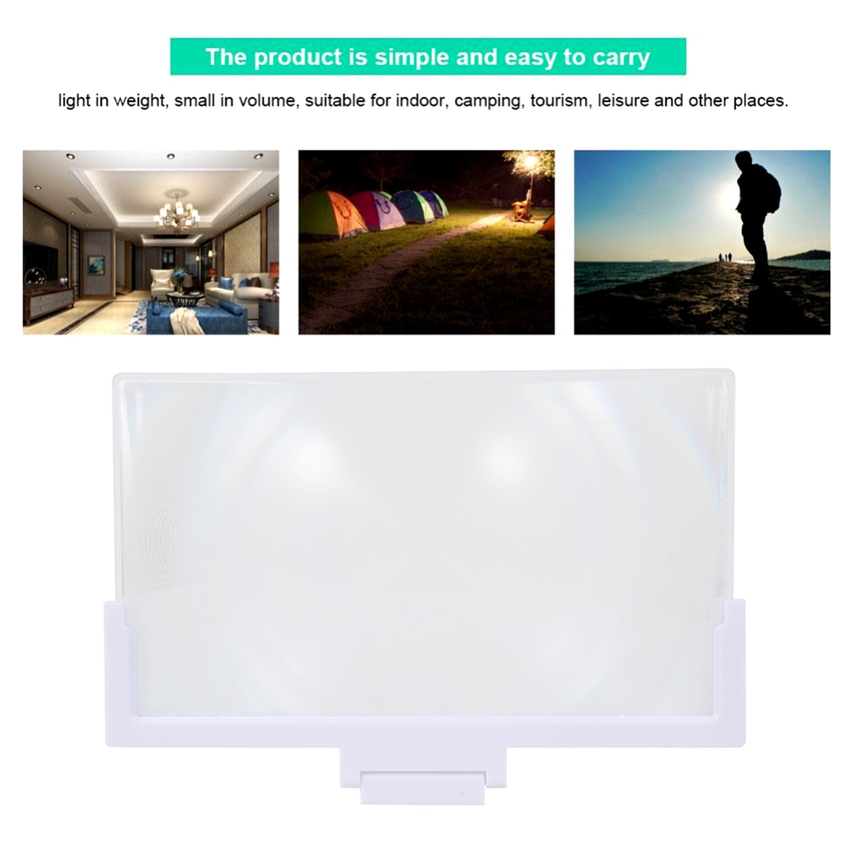 14 Inch Mobile Phone Screen Amplifier 3D Magnifying Glass Stand Magnifier HD Video Amplifier Phone Stand Enlarged Screen Bracket