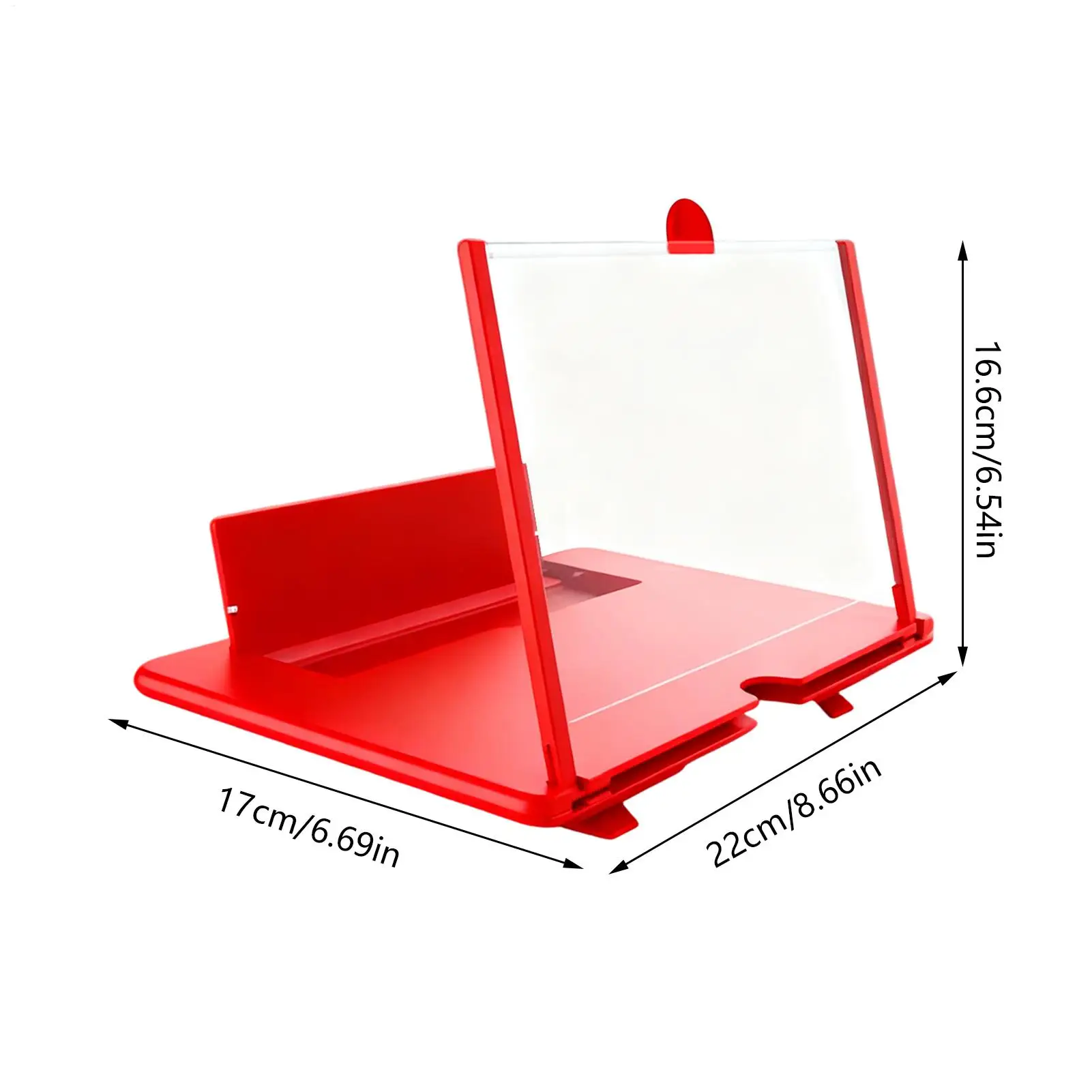 3D HD Phone Screen Amplifier Folding Mobile Phones Magnifying Glass Stand Video Amplifier Bracket Enlarge Eye Protector