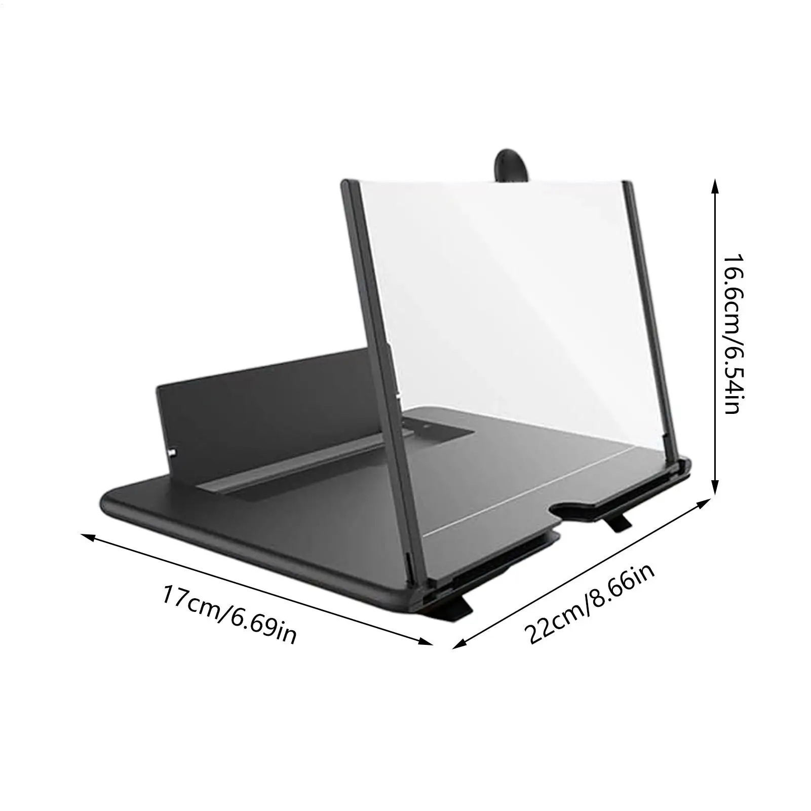 3D HD Phone Screen Amplifier Folding Mobile Phones Magnifying Glass Stand Video Amplifier Bracket Enlarge Eye Protector