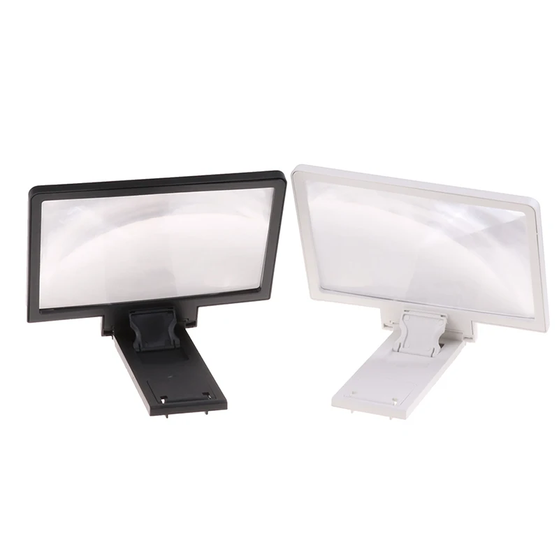 1PC Mobile phone screen amplifier 3D HD TV magnifier foldable desktop mobile phone bracket
