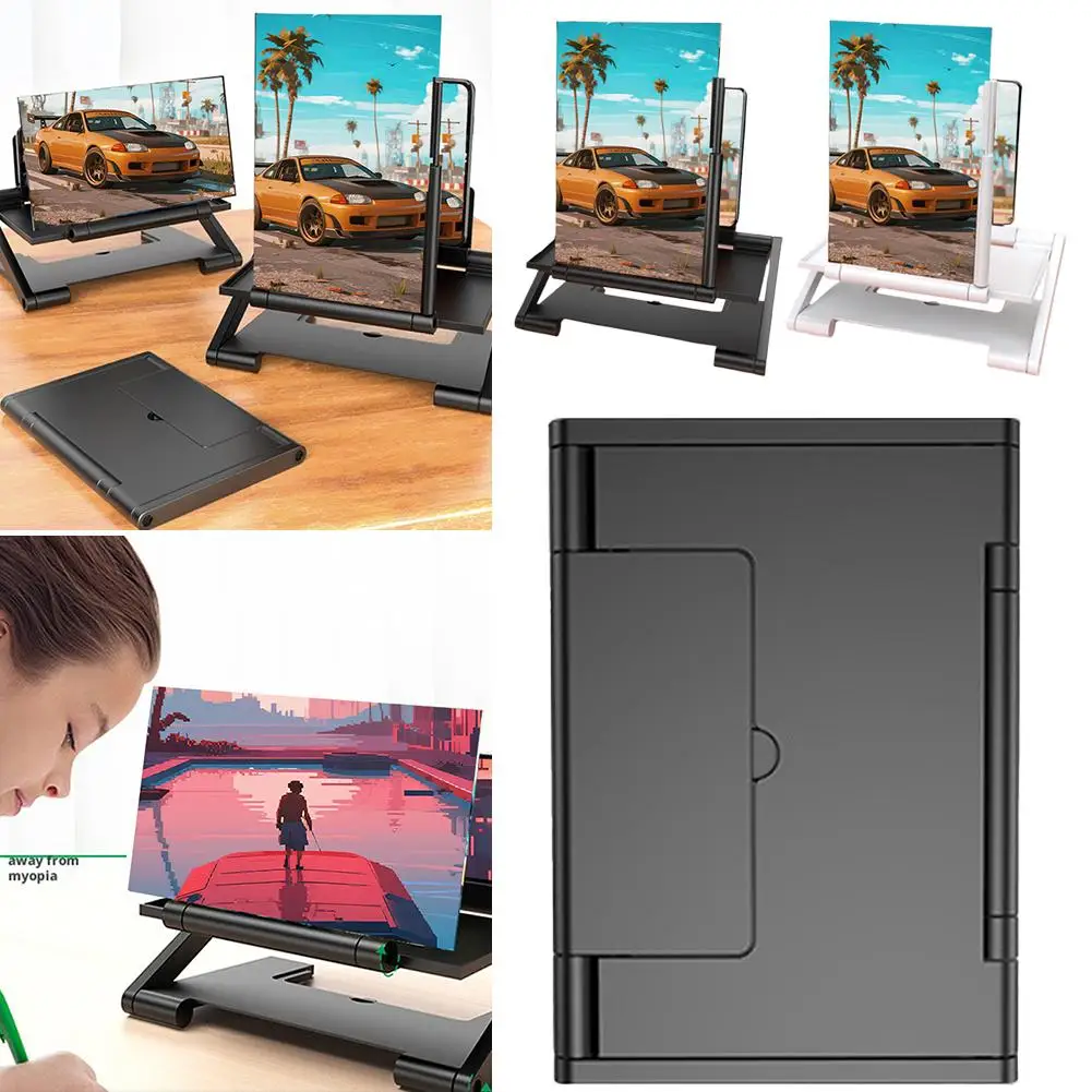 3D Screen Amplifier Mobile Phone Screen Video Magnifier HD Expander Projector Phone Display Magnifying Bracket Screen Enlarge