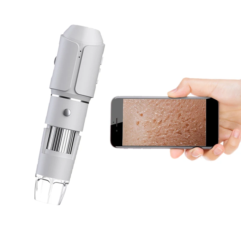 Digital Microscope Wireless Pocket Handheld USB Microscopes 50x-1600x Zoom Fixed Focus HD Magnifier For iPhone Android