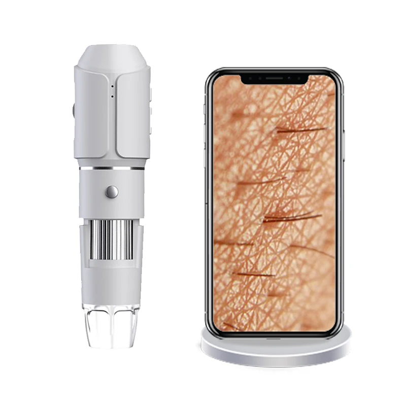 Digital Microscope Wireless Pocket Handheld USB Microscopes 50x-1600x Zoom Fixed Focus HD Magnifier For iPhone Android