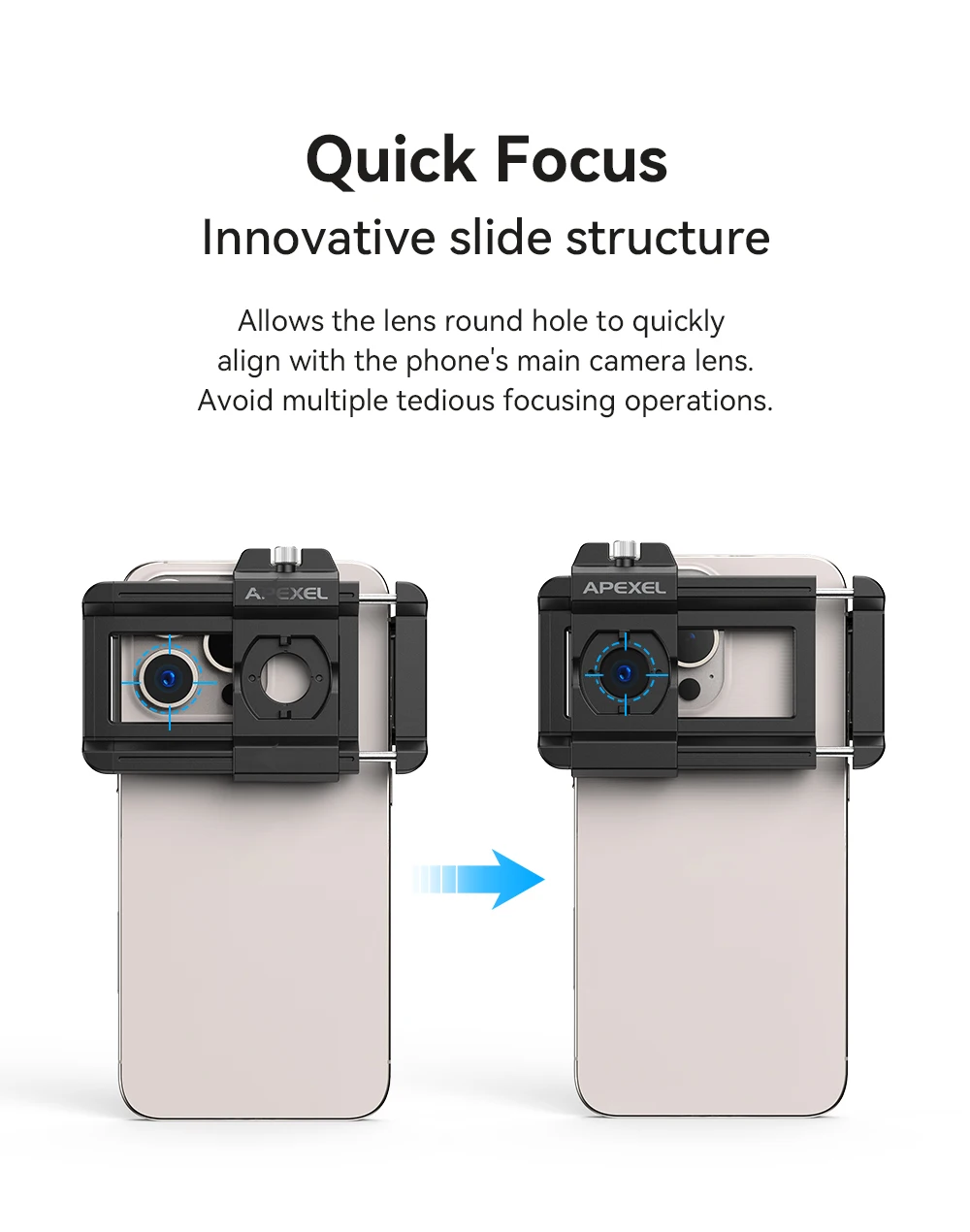 APEXEL 3 in 1 Mobile Phone Microscope Lens Kits 100X 150X 200X Macro magnifier Biological Microscope for Phone Lens with LED CPL