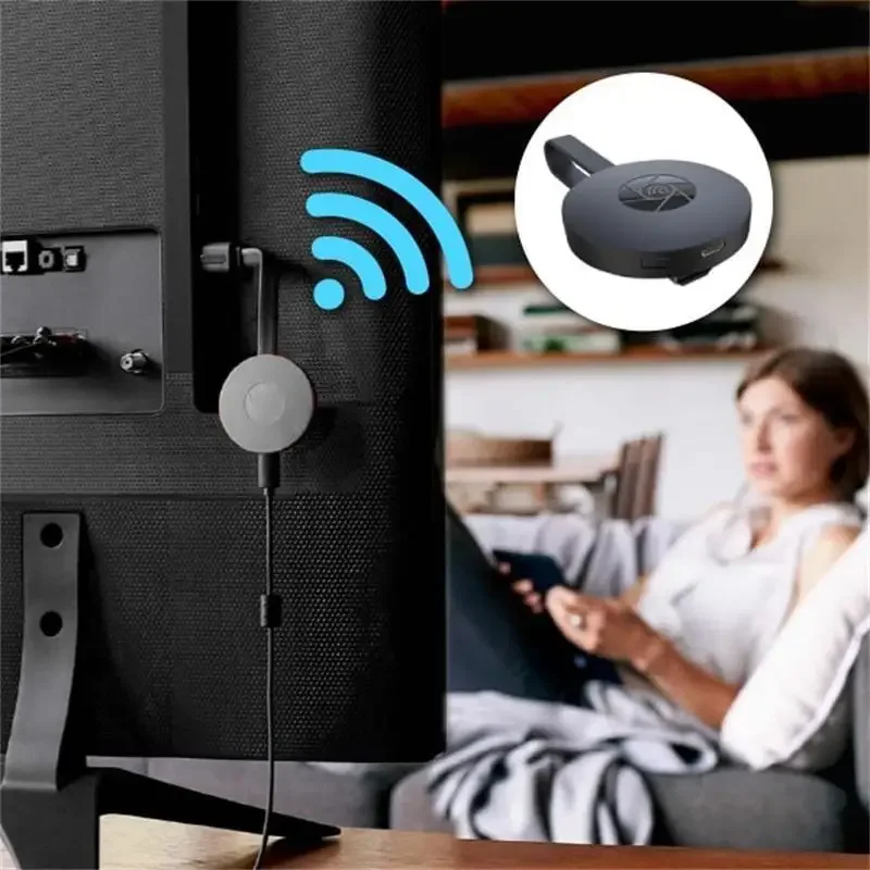 Wireless Same Screen Device Mobile Phone Laptop Computer WiFi HD HDMI Projector Video Magnifier Smartphone Android iOS Device