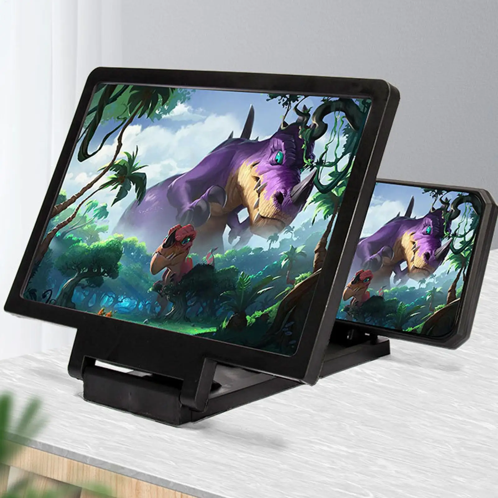 1PC Mobile Phone Amplifier HD Screen Magnifying Glass Anti Blue Light And Eye Protection Multi Functional Amplifier For Phone