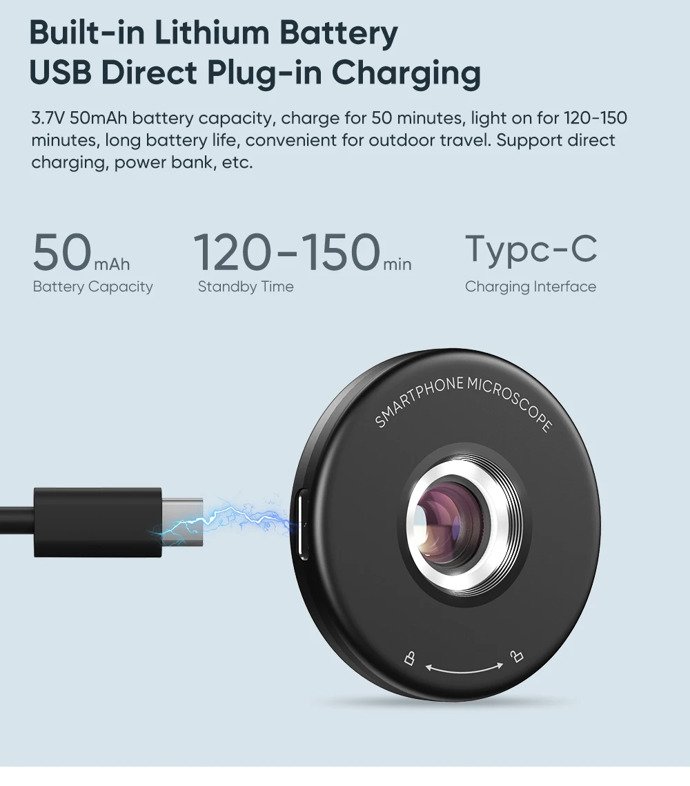 APEXEL HD Portable 100X Microscope Lens for Mobile Phone Magnifier Macro Phone Lens With CPL Filter Universal Clip Smartphones