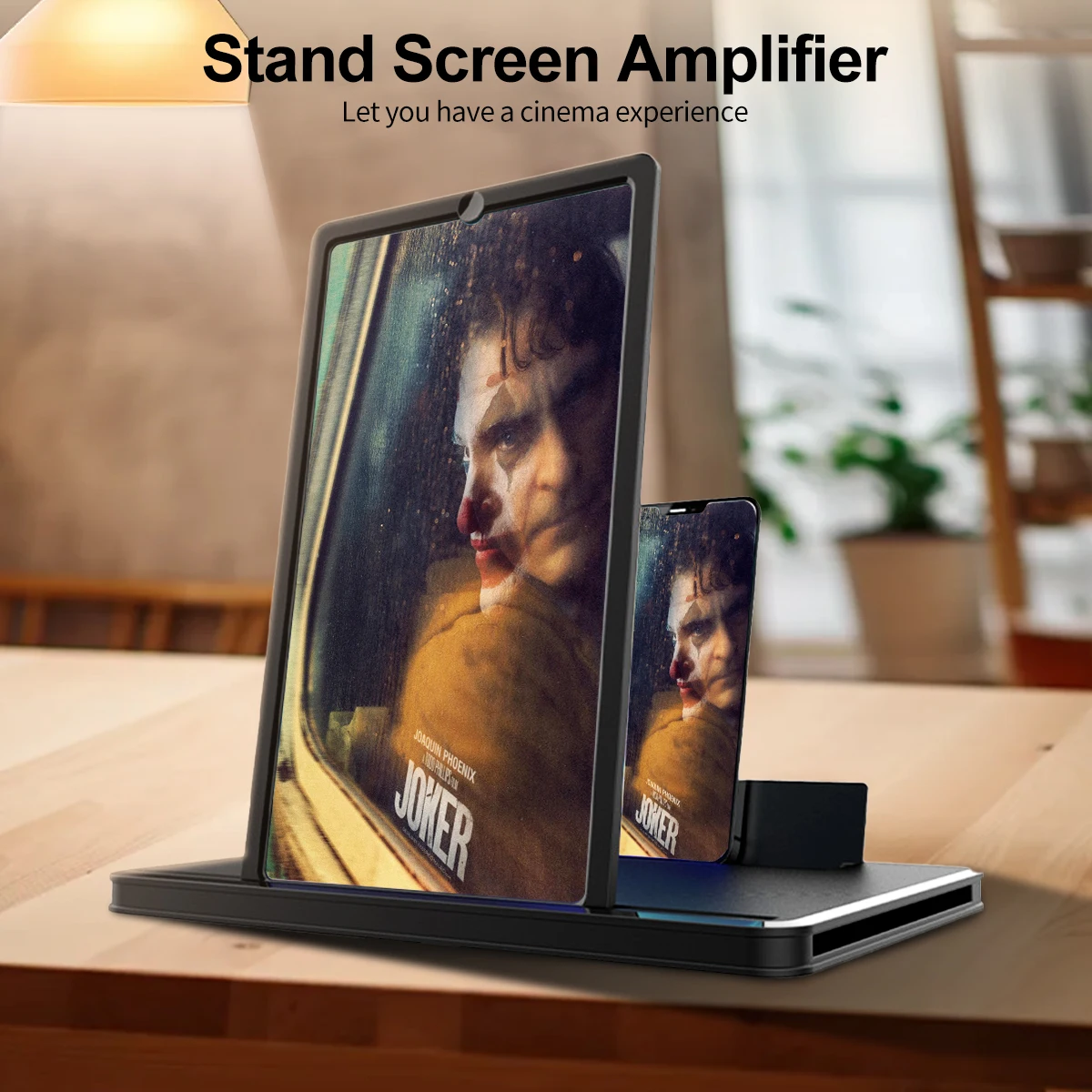 New 10 Inch Hd Screen Amplifier Mobile Phone Screen Video Magnifier for Phone Holder Enlarged Screen Phone Stand Bracket