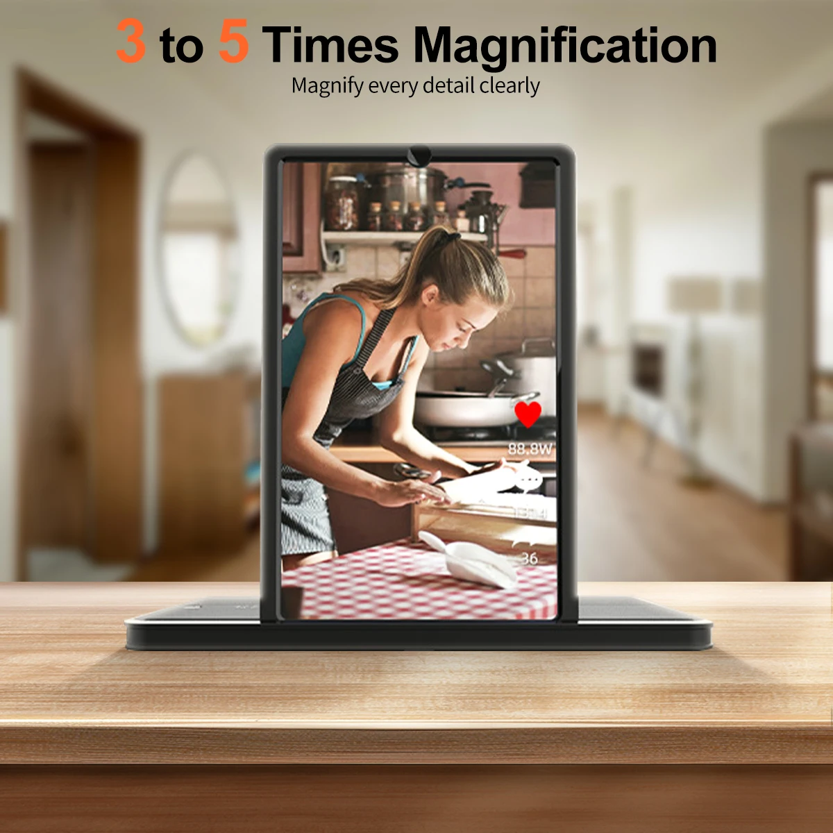 New 10 Inch Hd Screen Amplifier Mobile Phone Screen Video Magnifier for Phone Holder Enlarged Screen Phone Stand Bracket