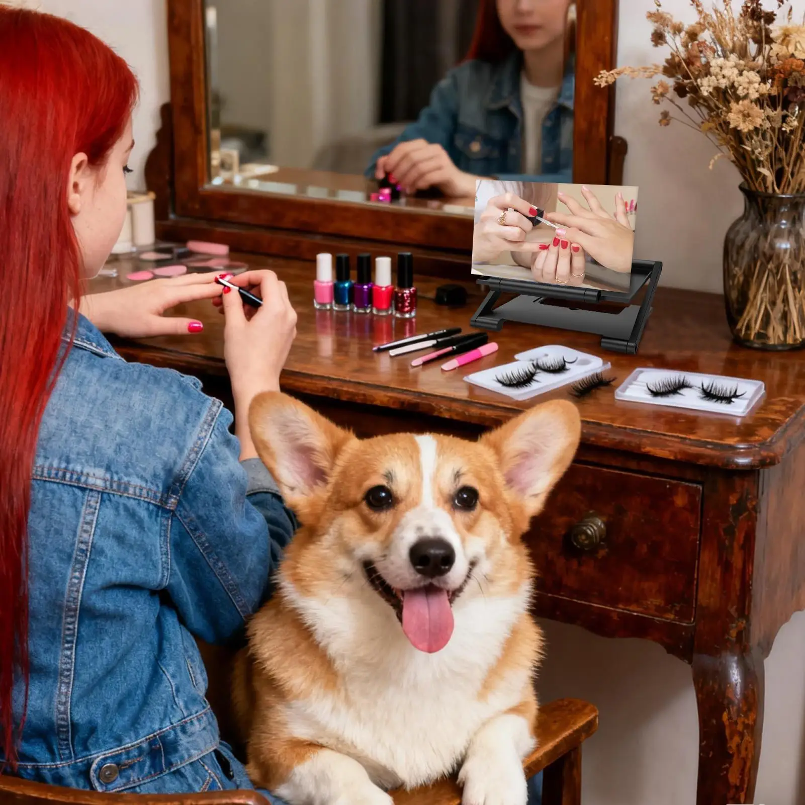 Phone Screen Magnifier Ultra High Definition Screen Amplifier HD Adjustable Amplifier MobilePhone Magnifying Screen