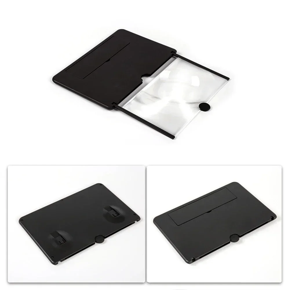 Mobile Screen Amplifier Projector Video Movie Amplifier Desktop Display Stand 3D HD 14 Inch for All Smartphone Screen Amplifier