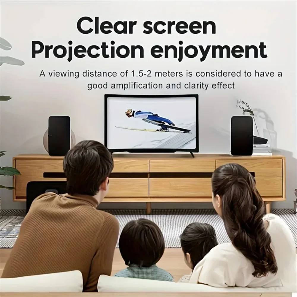 Screen Amplifier Mobile Phone Large Screen Amplifier Curved Screen Enlarged Screen Bracket Video Magnifier Holder Phone Holders