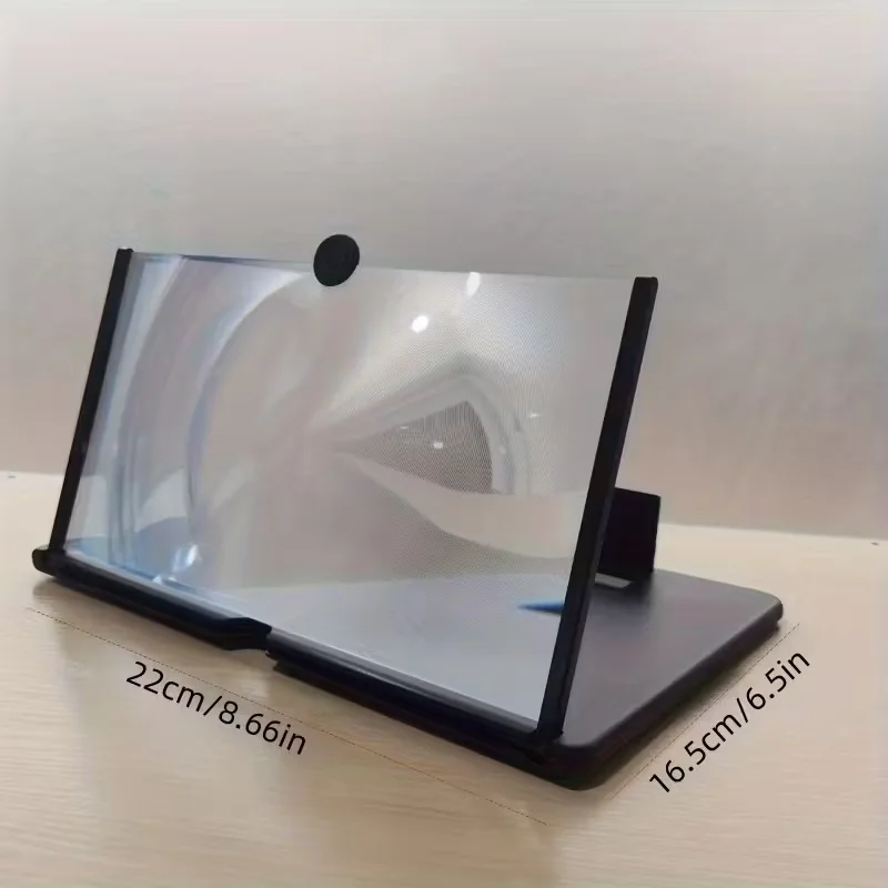1pc Phone Screen Amplifier | HD Portable Movie Viewer with Drawer Storage for Videos & Games