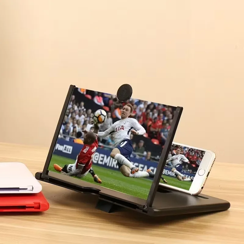 1pc Phone Screen Amplifier | HD Portable Movie Viewer with Drawer Storage for Videos & Games