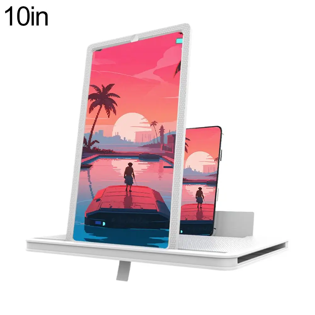 10/12/14Inch 3D Cell Phone Screen Amplifier HD Video Amplifier Stand Bracket For All Smartphone Enlarged Screen Phone Accessorie