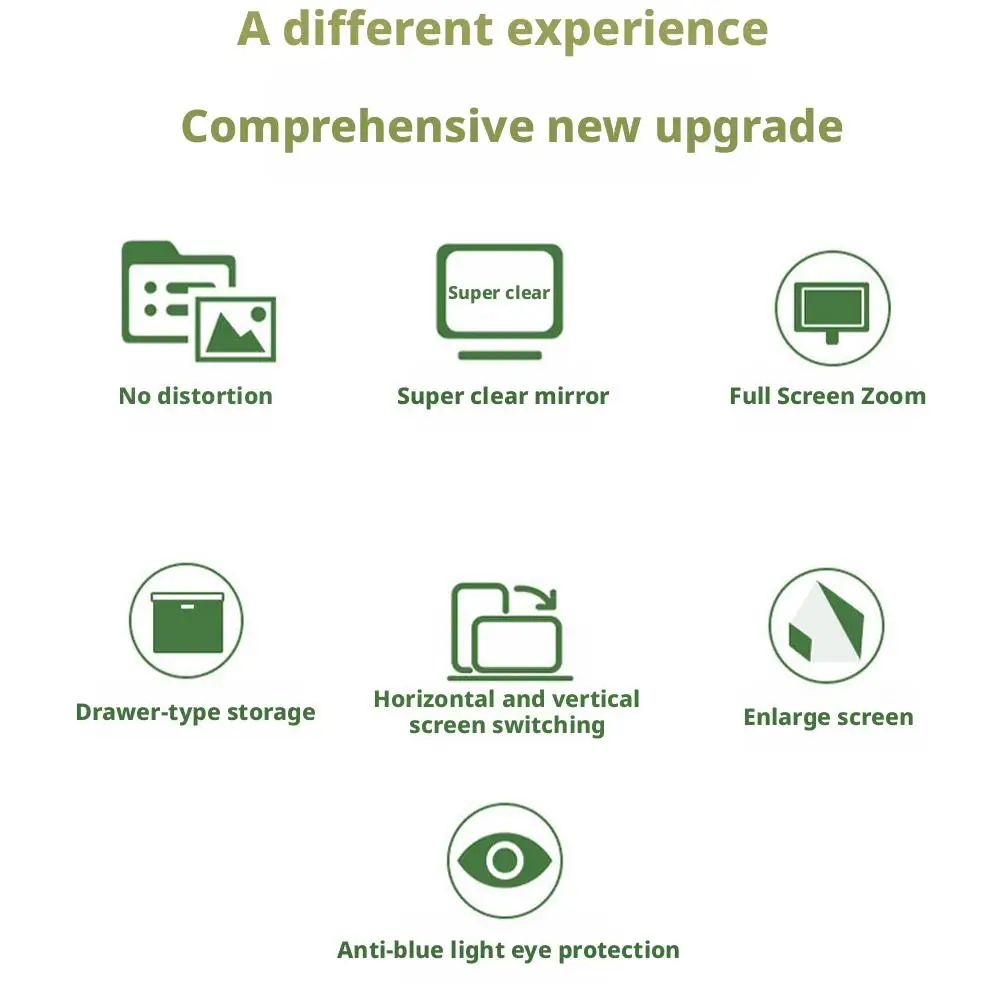 10/12/14Inch 3D Cell Phone Screen Amplifier HD Video Amplifier Stand Bracket For All Smartphone Enlarged Screen Phone Accessorie