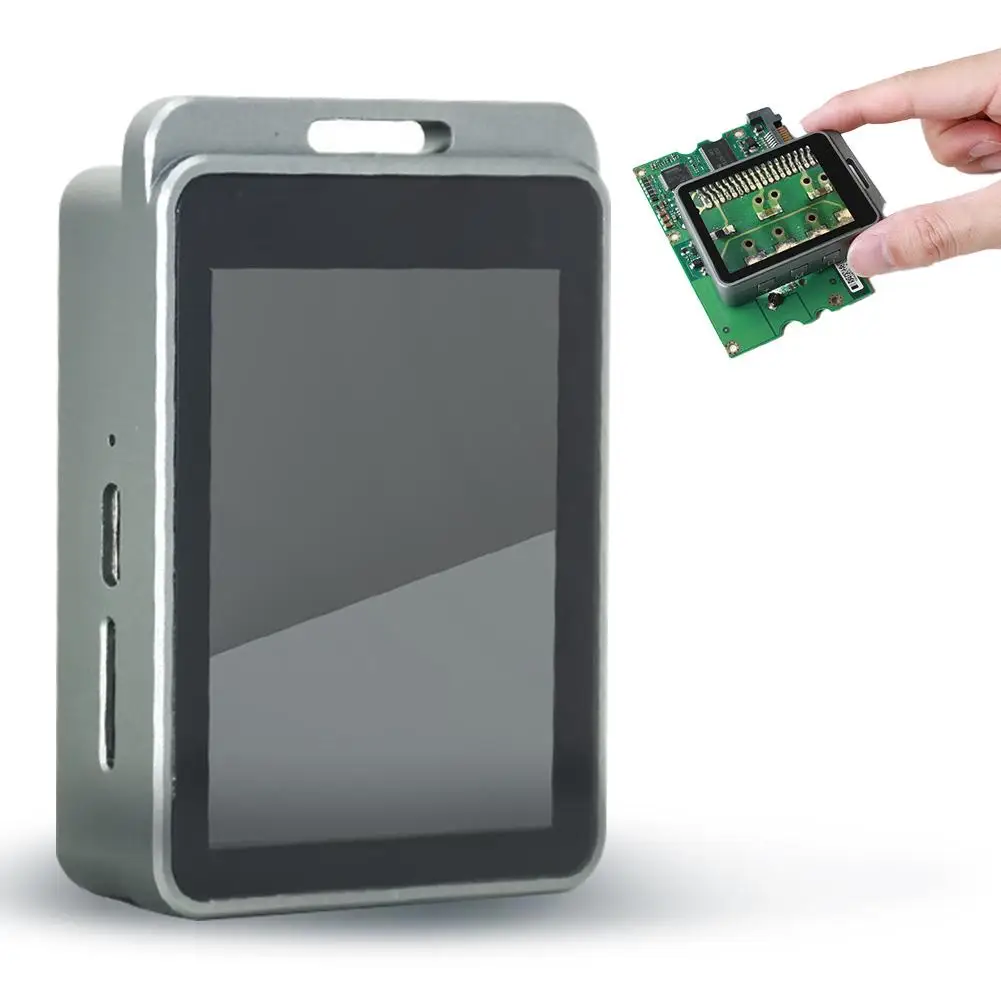 7X/11X/15X Three-step Zoom Magnifier Digital Microscope With LED HD Screen Funnel Microscope Magnifying Glass For Home Office