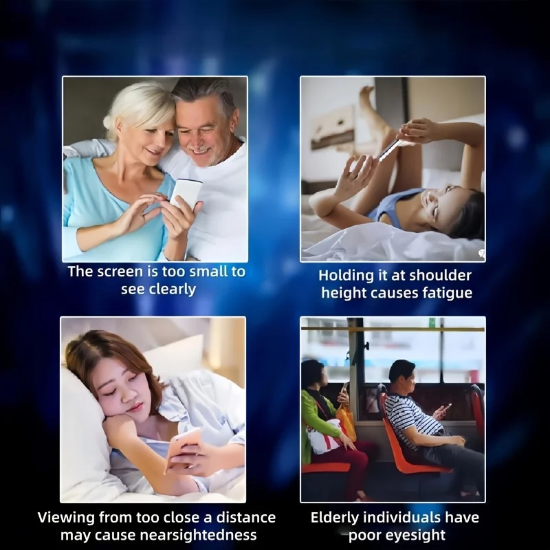 3D HD Phone Screen Amplifier Projector, Foldable Stand for Movies Videos Games, Compatible with All 10 Inch Smartphones 3D HD Phone Screen Amplifier Projector, Foldable Stand for Movies Videos Games, Compatible with All 10 Inch Smartphones