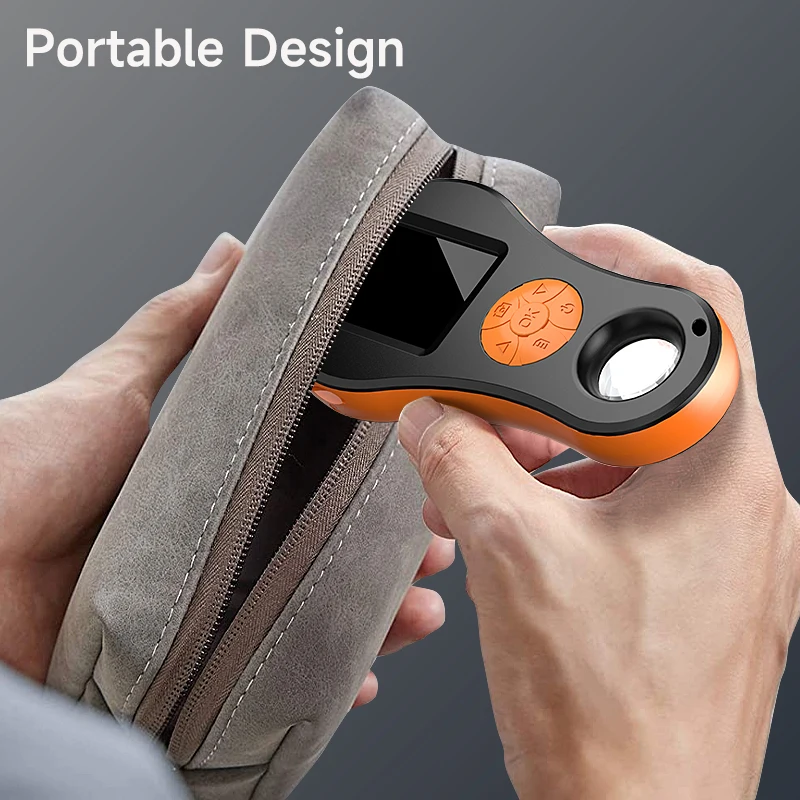 2.0'' IPS Digital Magnifier HD 1080P 500X Portable Microscope Handheld Mignifying Glass for Electronics Repair Check Jewelry