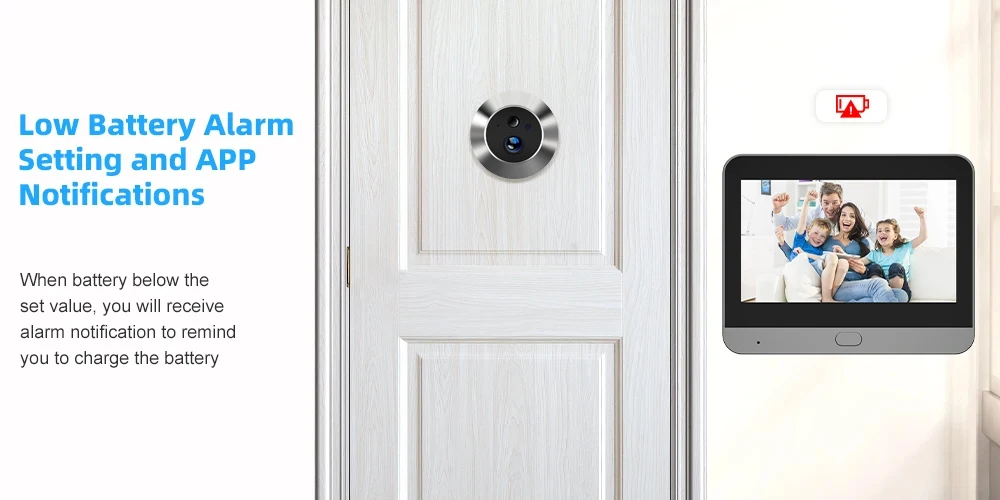Tuya WiFi Peephole Doorbell Camera FHD 5MP 4.3Inch Door Bell Eye Camera PIR Motion Detection Smart Home Security Video Doorbell Tuya WiFi Peephole Doorbell Camera FHD 5MP 4.3Inch Door Bell Eye Camera PIR Motion Detection Smart Home Security Video Doorbell