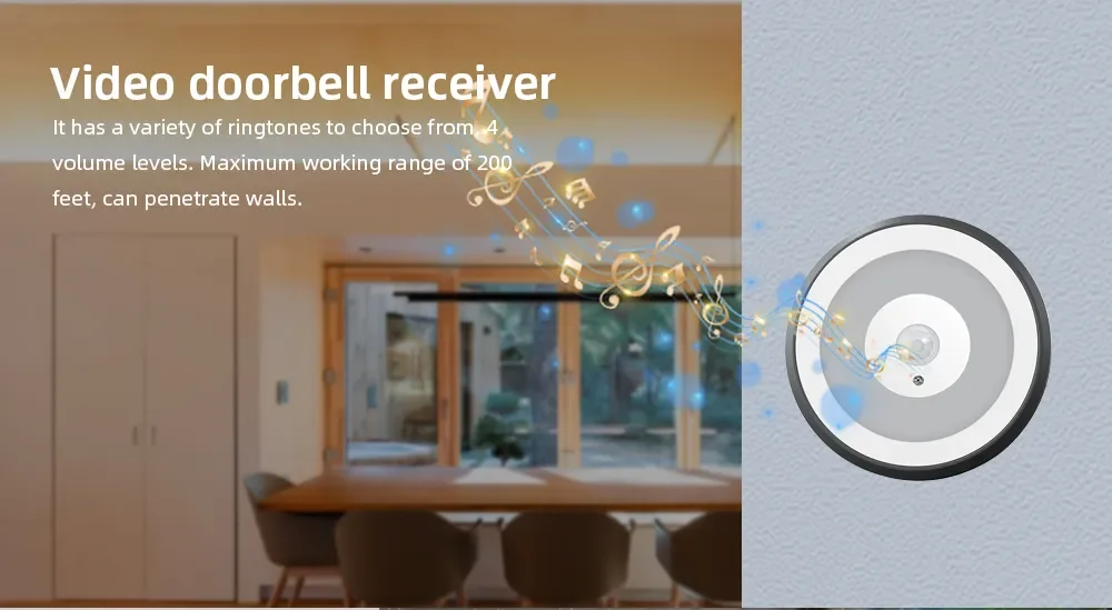 Tuya Video Doorbell WiFi Wireless Wired Door Bell 12-24V AC/DC Battery Powered 1080P 2MP Waterproof with Alexa Doorbell Camera