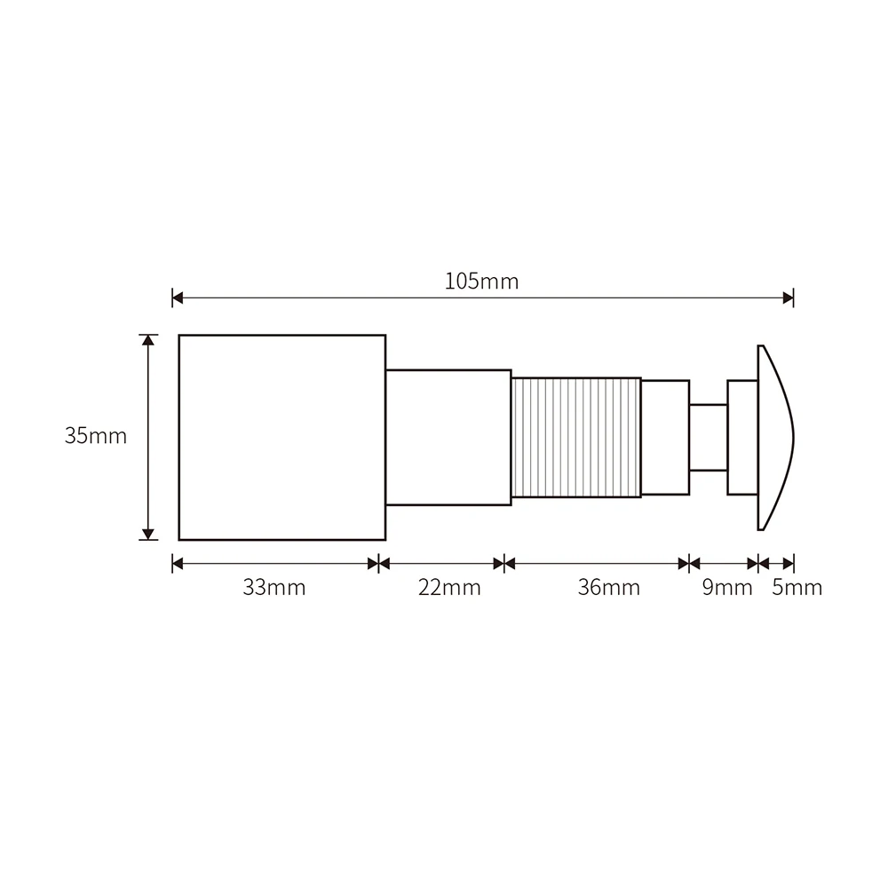 1080P 5MP HD Door Eye Hole H.265 1.78mm 1.66mm Wide Angle 178Degree CCTV Network Mini Peephole POE Door IP Camera P2P Audio Mic
