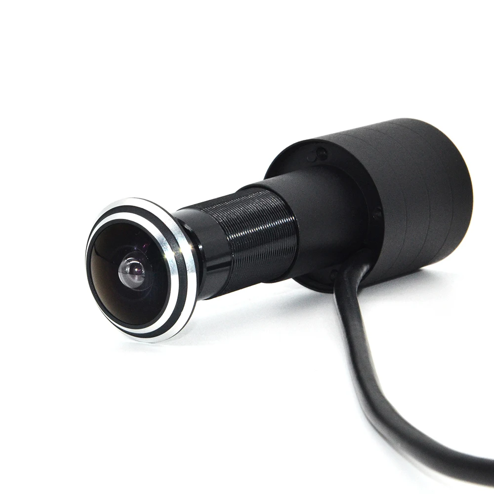 1080P 5MP HD Door Eye Hole H.265 1.78mm 1.66mm Wide Angle 178Degree CCTV Network Mini Peephole POE Door IP Camera P2P Audio Mic