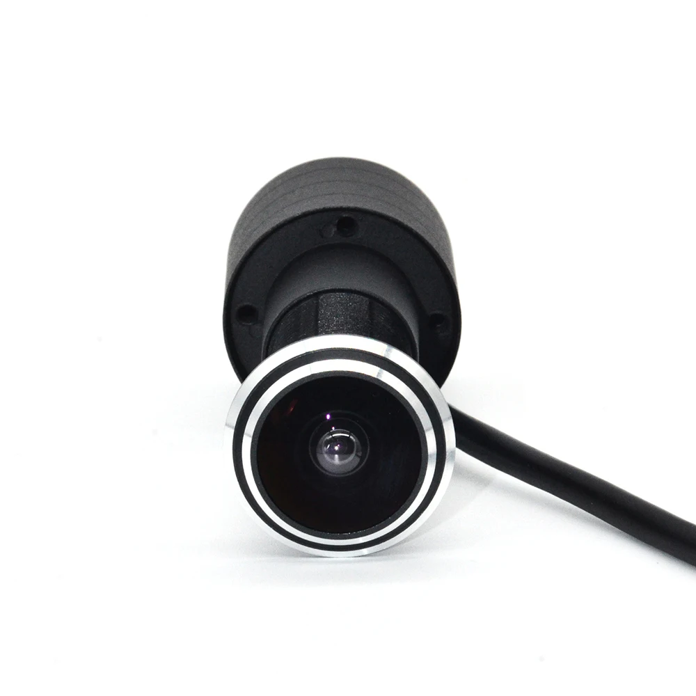 1080P 5MP HD Door Eye Hole H.265 1.78mm 1.66mm Wide Angle 178Degree CCTV Network Mini Peephole POE Door IP Camera P2P Audio Mic