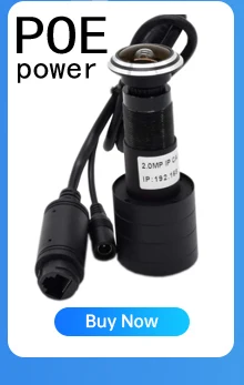 5MP Door Eye IP POE Camera Mini Peephole Motion Detection Video-eye Viewer Wireless Intercom Home Security Surveillance Door Cam