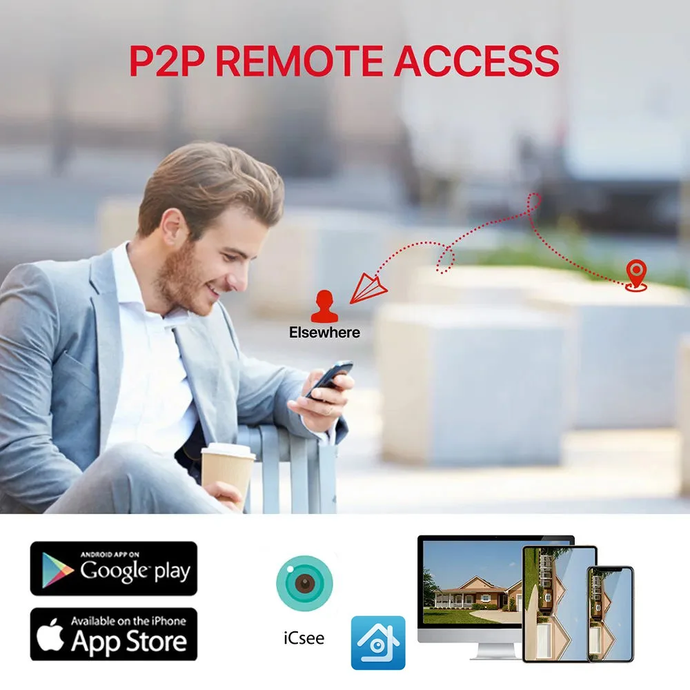 iCSEE Door Eye Hole Security 3MP 1.66mm Lens Wide Angle FishEye CCTV Network Mini Peephole Door Wifi Camera 5v RTSP Xmeye VMS