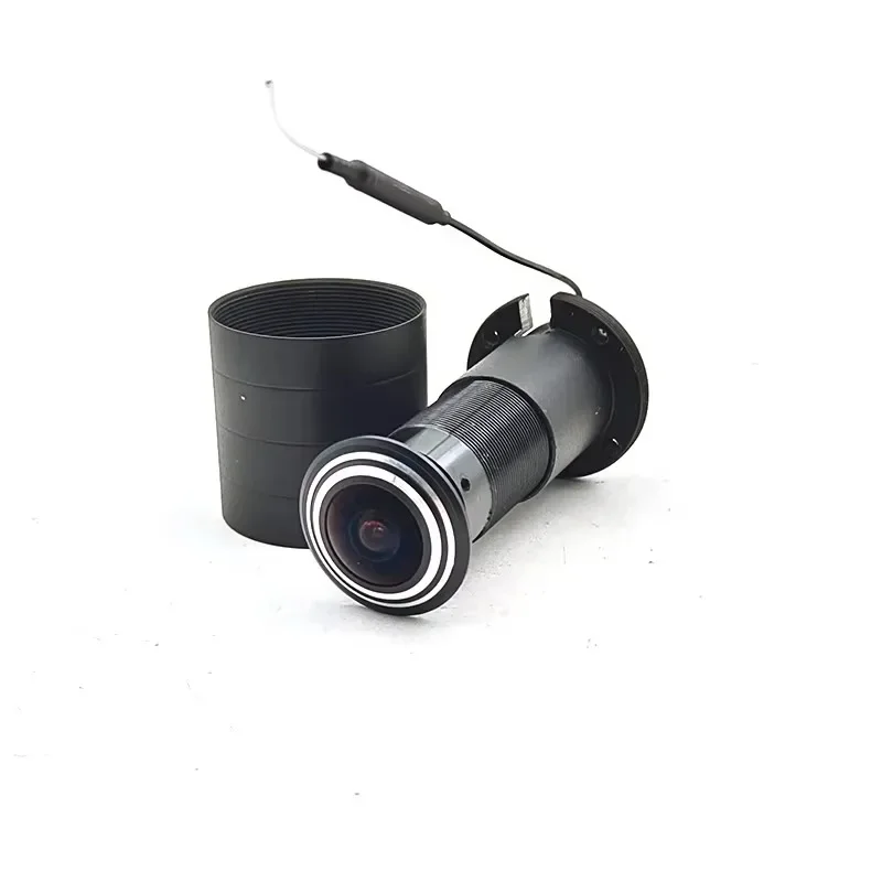 iCSEE Door Eye Hole Security 3MP 1.66mm Lens Wide Angle FishEye CCTV Network Mini Peephole Door Wifi Camera 5v RTSP Xmeye VMS