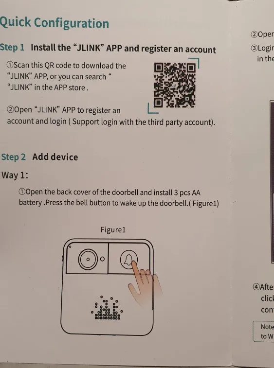 2MP 1080P iCsee APP Wireless WIFI IP Doorbell Battery Power Video Door Phone Intercom Visual Peephole Viewer With indoor  Chime