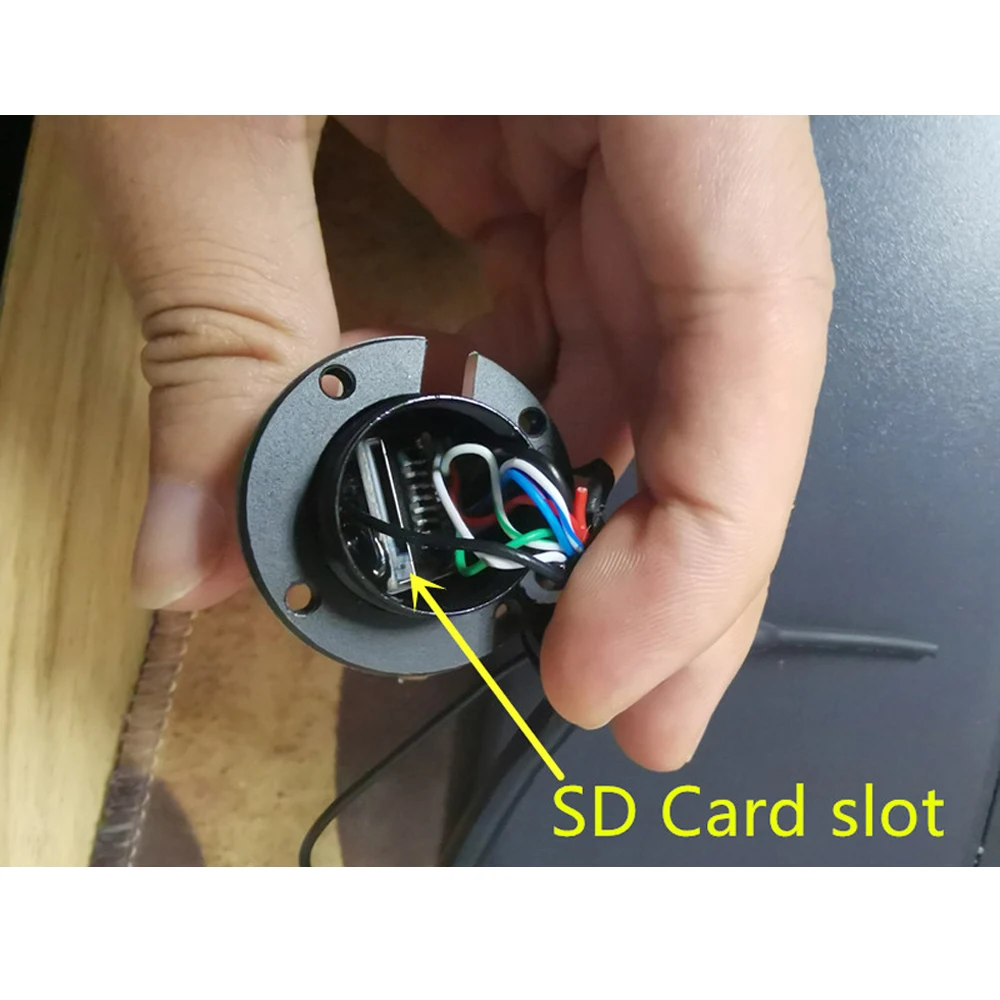 HD 1080P Fisheye Peephole POE IP Camera Mini Door Eye Hole Camera Onvif P2P Network Surveillance Ipc Webcam Security XMEYE ICSEE