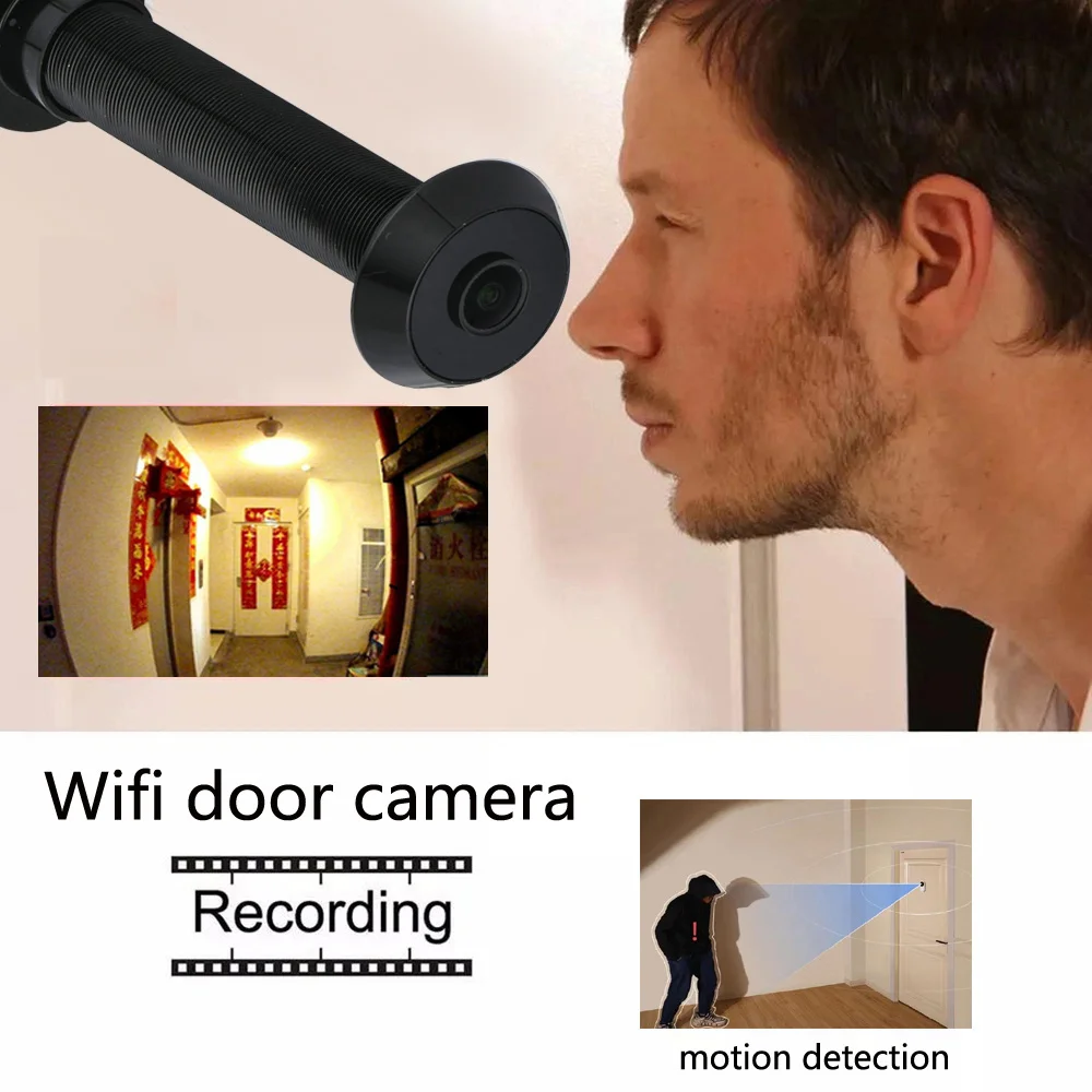LED Door eye Camera 1080P 2MP TF Card Build IR Audio Door Eye Hole Wide Angle IP Mini Peephole Wifi Wireless onvif P2P tuya app LED Door eye Camera 1080P 2MP TF Card Build IR Audio Door Eye Hole Wide Angle IP Mini Peephole Wifi Wireless onvif P2P tuya app